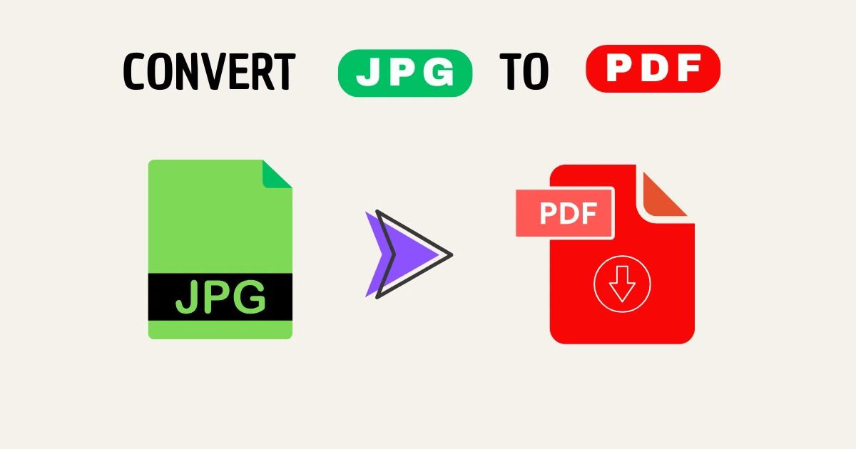 How to convert JPG to PDF online for free