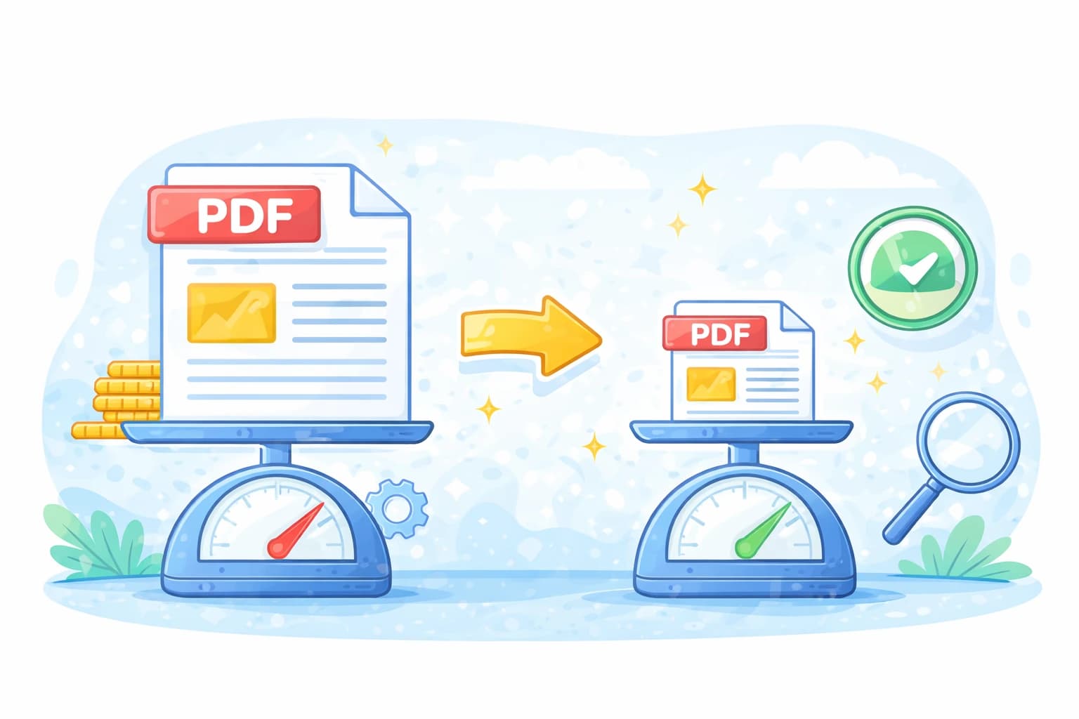 How to reduce PDF file size