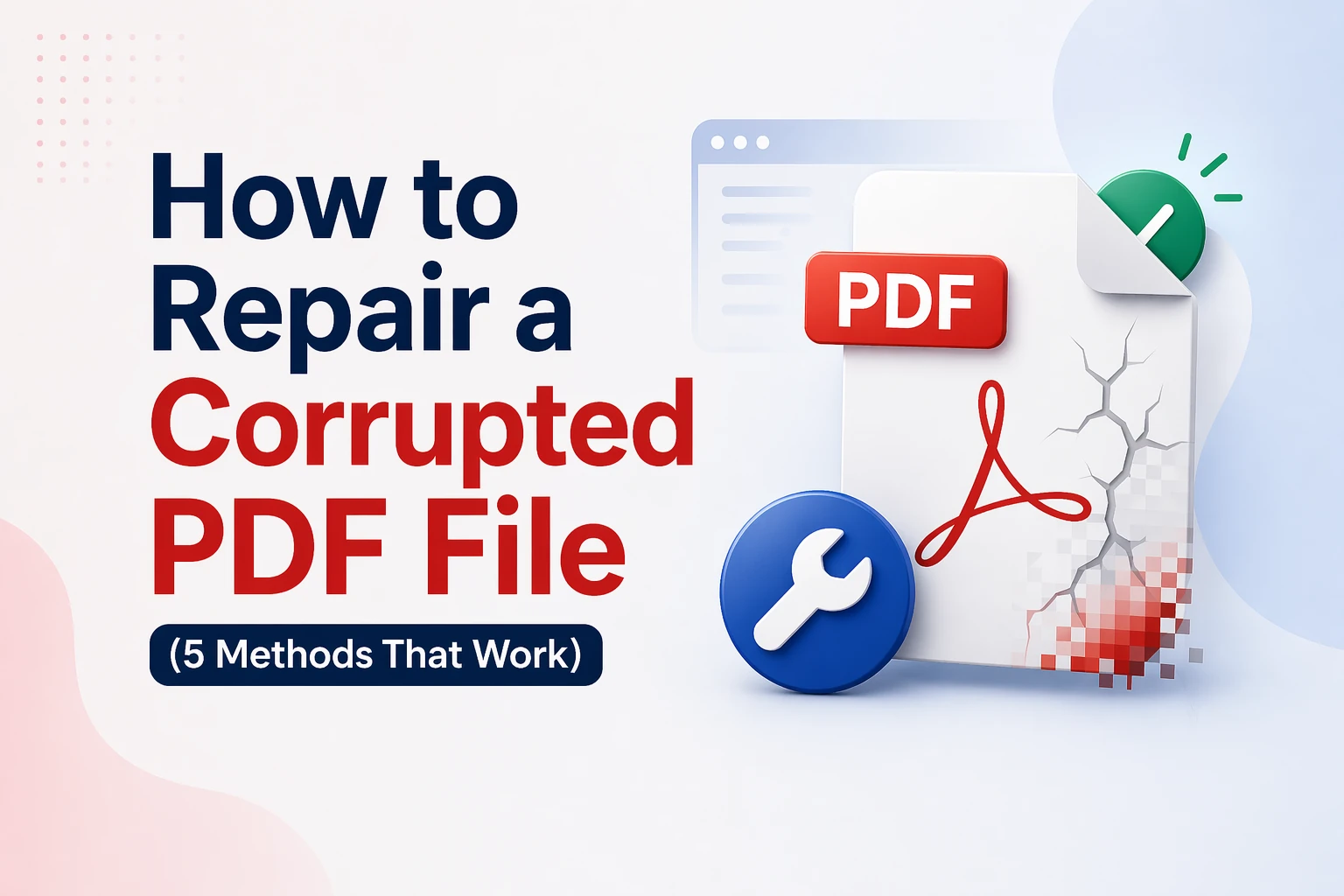 Come riparare un PDF corrotto