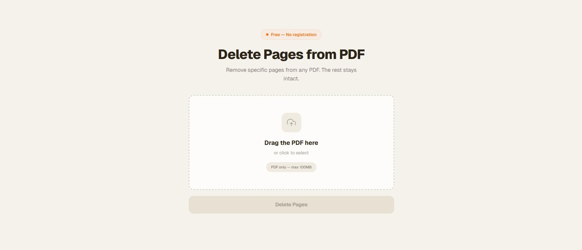 Eliminare pagine da un PDF per ridurre le dimensioni