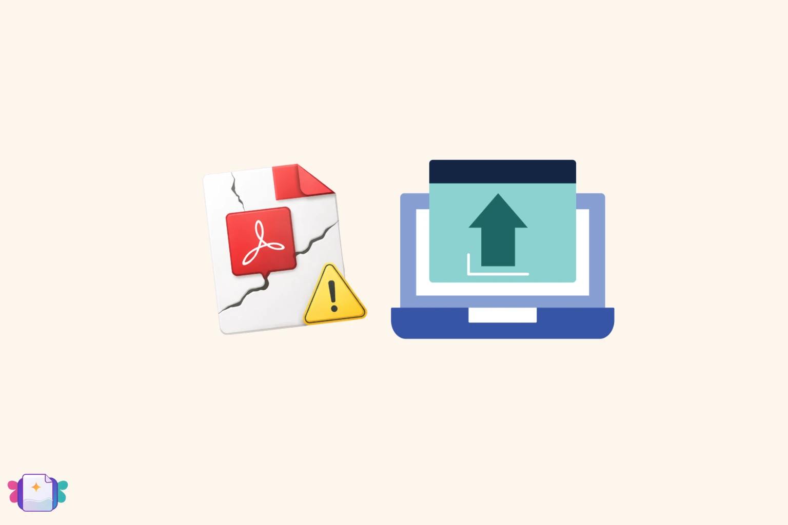 How to corrupt a PDF for submission